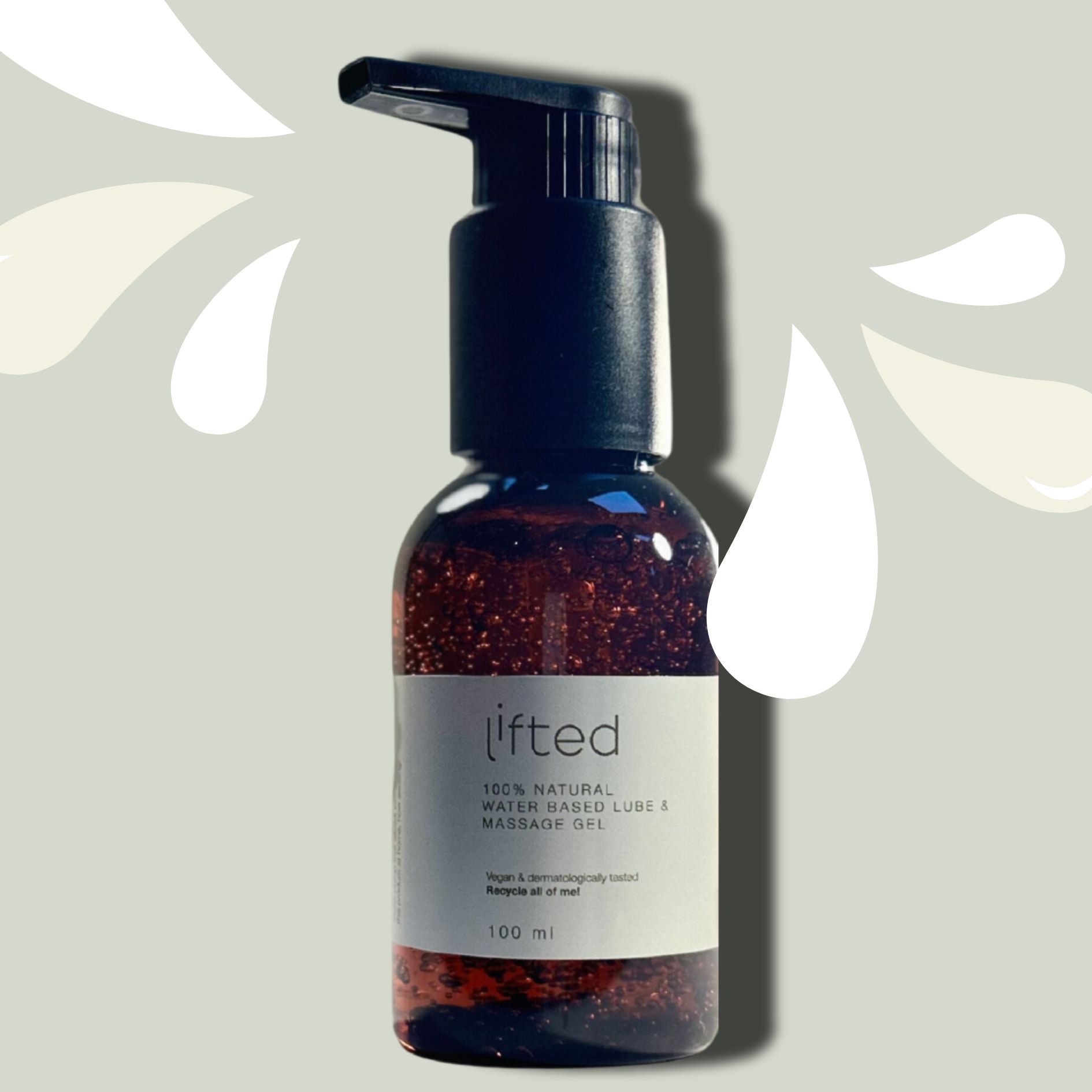 100% Natural Lube & Massage Gel (100ml)